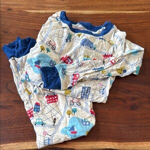 Little Sleepies Colorful Children's Pajama Set